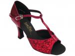 Chaussures de danse femmes sparkle rouge van  